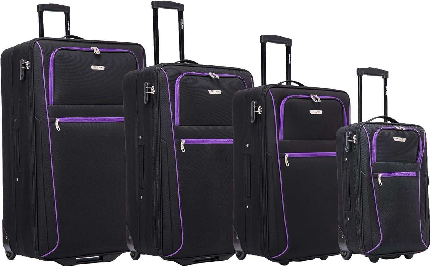 32'' Extra Large Soft Shell Suitcase Expandable Lightweight Check In Luggage