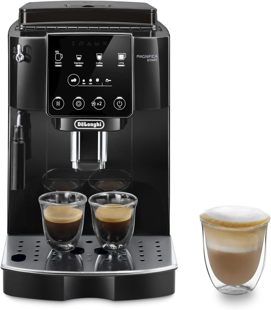 Automatic Bean-to-Cup Coffee Machine | 4 One-Touch Drinks | Milk Frother