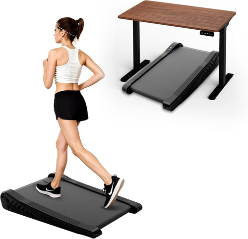Mini Under Desk Treadmill Portable Electric Walking Pad 8km/h Quiet Motor
