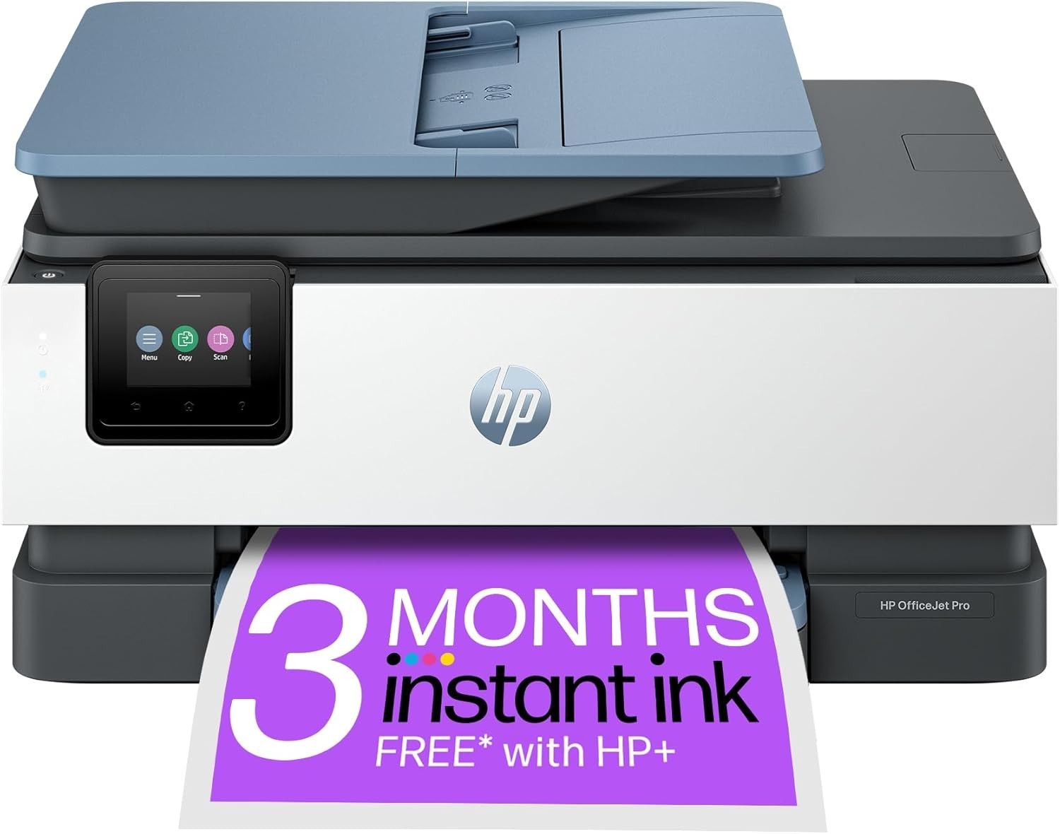 Grey White A4 Colour Inkjet All In One Printer WiFi Duplex ADF Home Pro