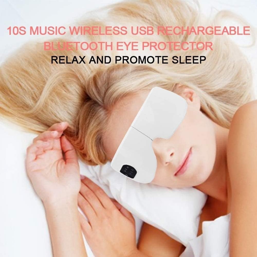 Heated Eye Massager Bluetooth Foldable Rechargeable