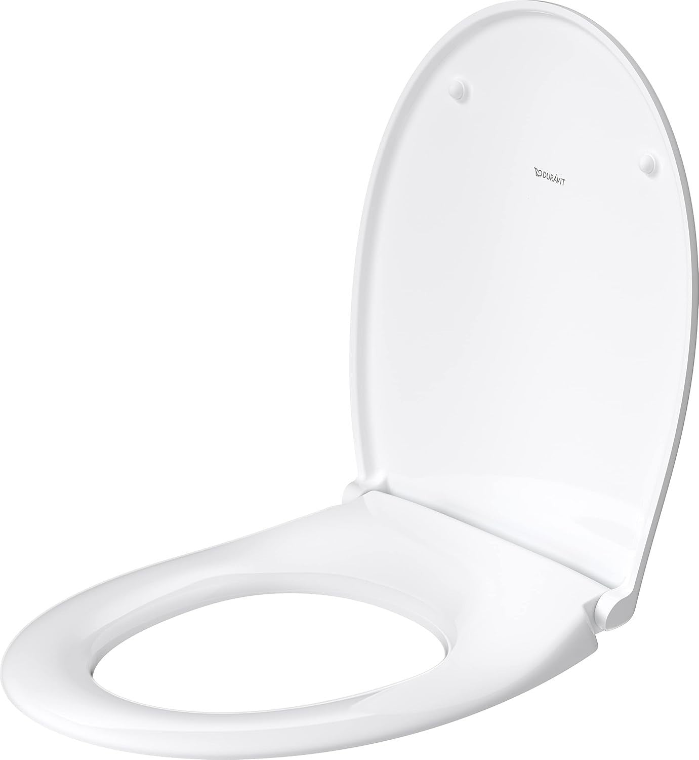 Universal Oval Toilet Seat Soft Close Quick Release Urea Thermoset White EU