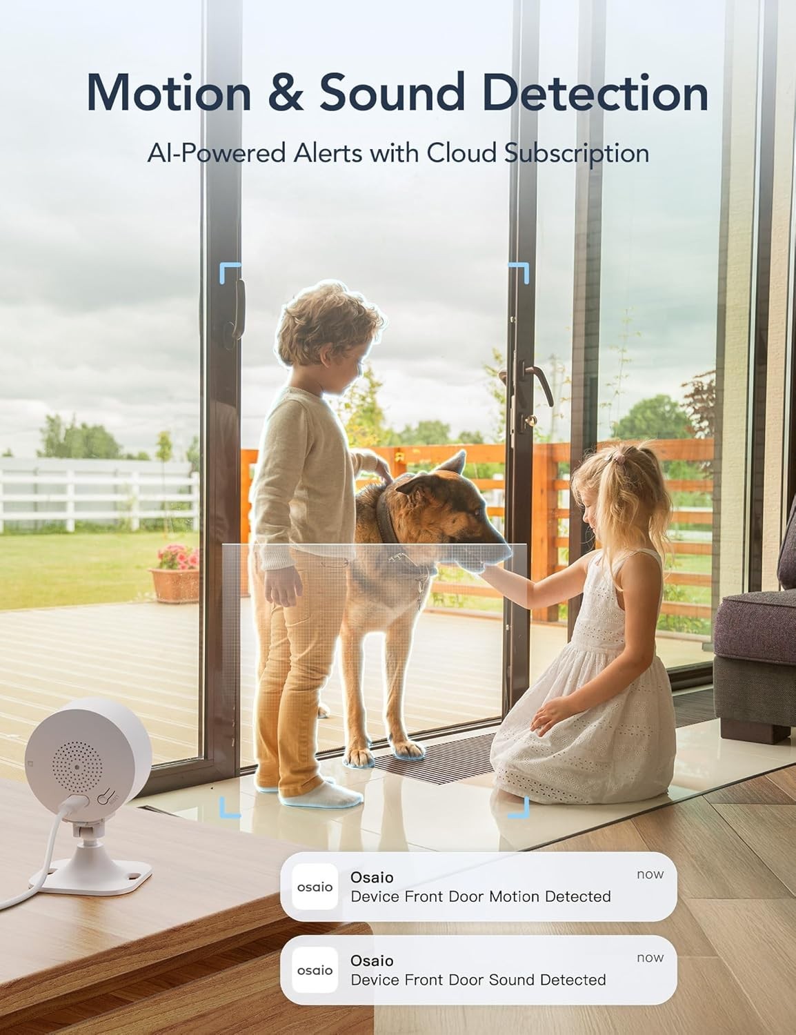 4 Pack 1080P Indoor Security Cameras Baby Pet Monitor WiFi CCTV