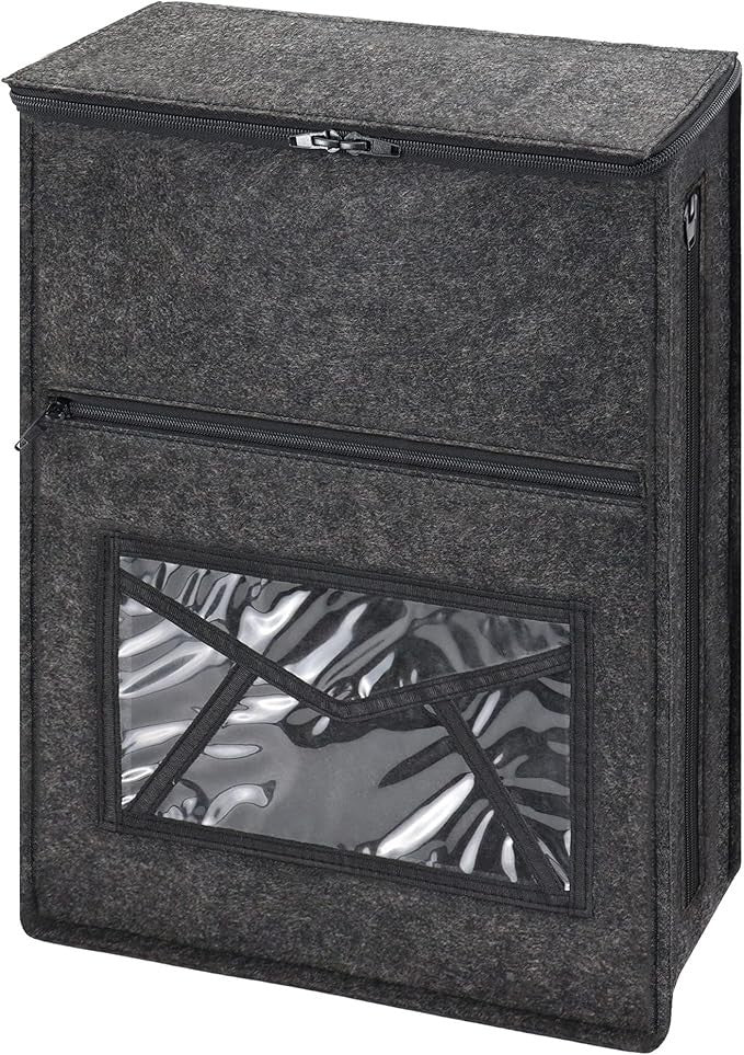 Wall Mounted Felt Mail Catcher – Lockable, Pet-Safe, Fits Standard Doors