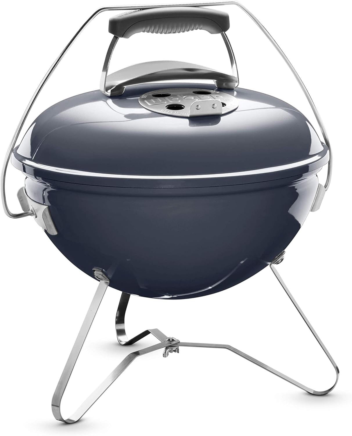 Portable Charcoal BBQ Grill 37cm Tuck-N-Carry Handle Outdoor Camping Garden