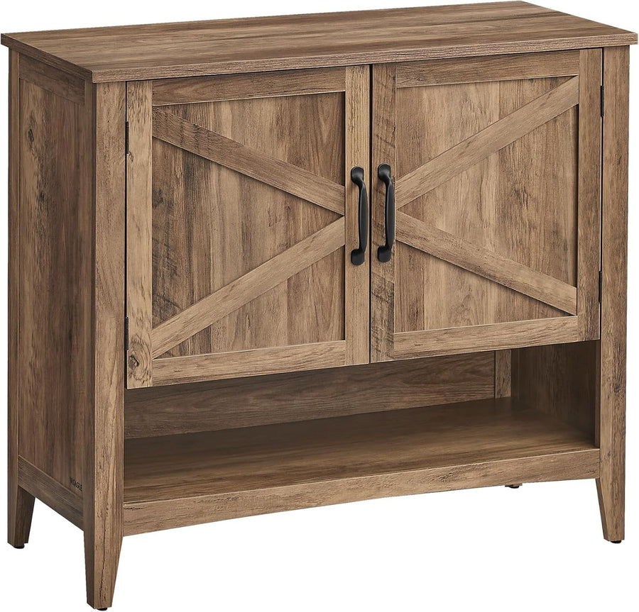Honey Brown Shoe Cabinet 80x35x70.5cm Adjustable Shelf 9-12 Pair Storage