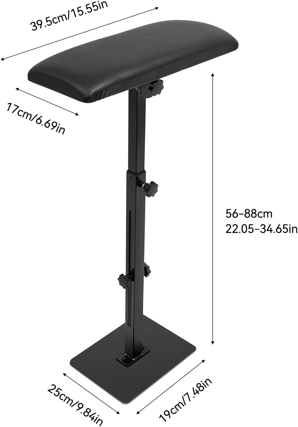 Tattoo Arm Rest Adjustable Stand Padded Support Salon Studio Equipment