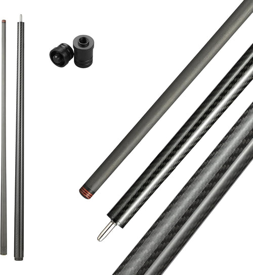 Carbon Fiber Pool Cue 20oz 58" Low Deflection Break Stick 13mm Tip Uni-Lock