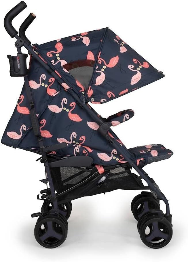 Lightweight From-Birth Pushchair 25kg Capacity, Umbrella Fold, Footmuff
