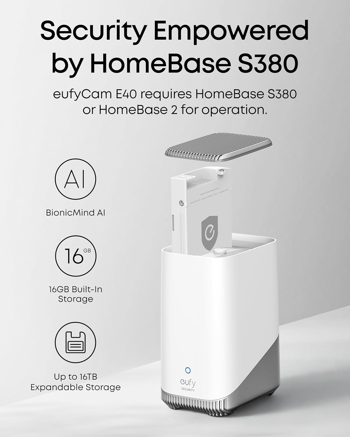 2 Cam 2K Solar Security Camera Kit AI Recognition 16TB Storage