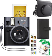 Instant Camera Bundle 20 Film Shots Leather Case Album Gift Set