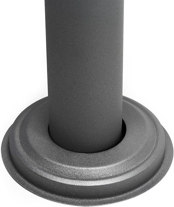 Outdoor Multi Slot Letterbox System 6 Mailboxes Anthracite Steel Secure