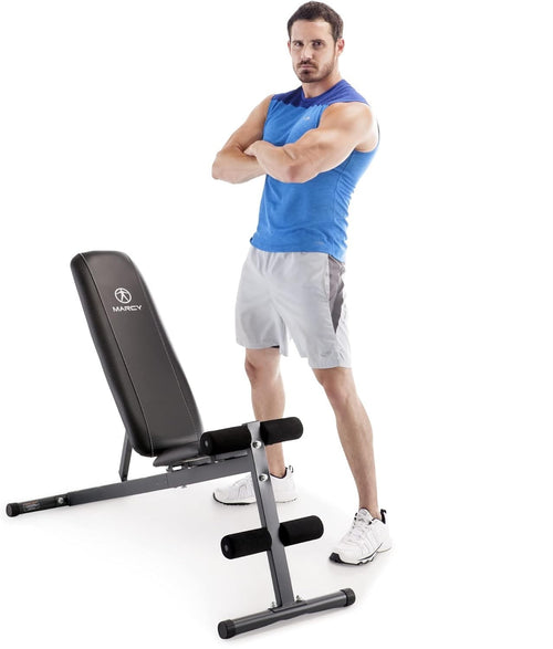 Adjustable Incline Decline Utility Bench Full Body Home Gym Workout