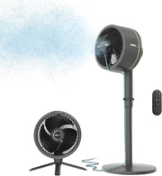 Portable Indoor Outdoor Fan Dark – 5 Speed Cordless Oscillating Remote Control