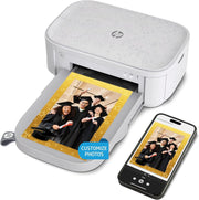 White 4x6 Wireless Instant Photo Printer Dye Sublimation Portable