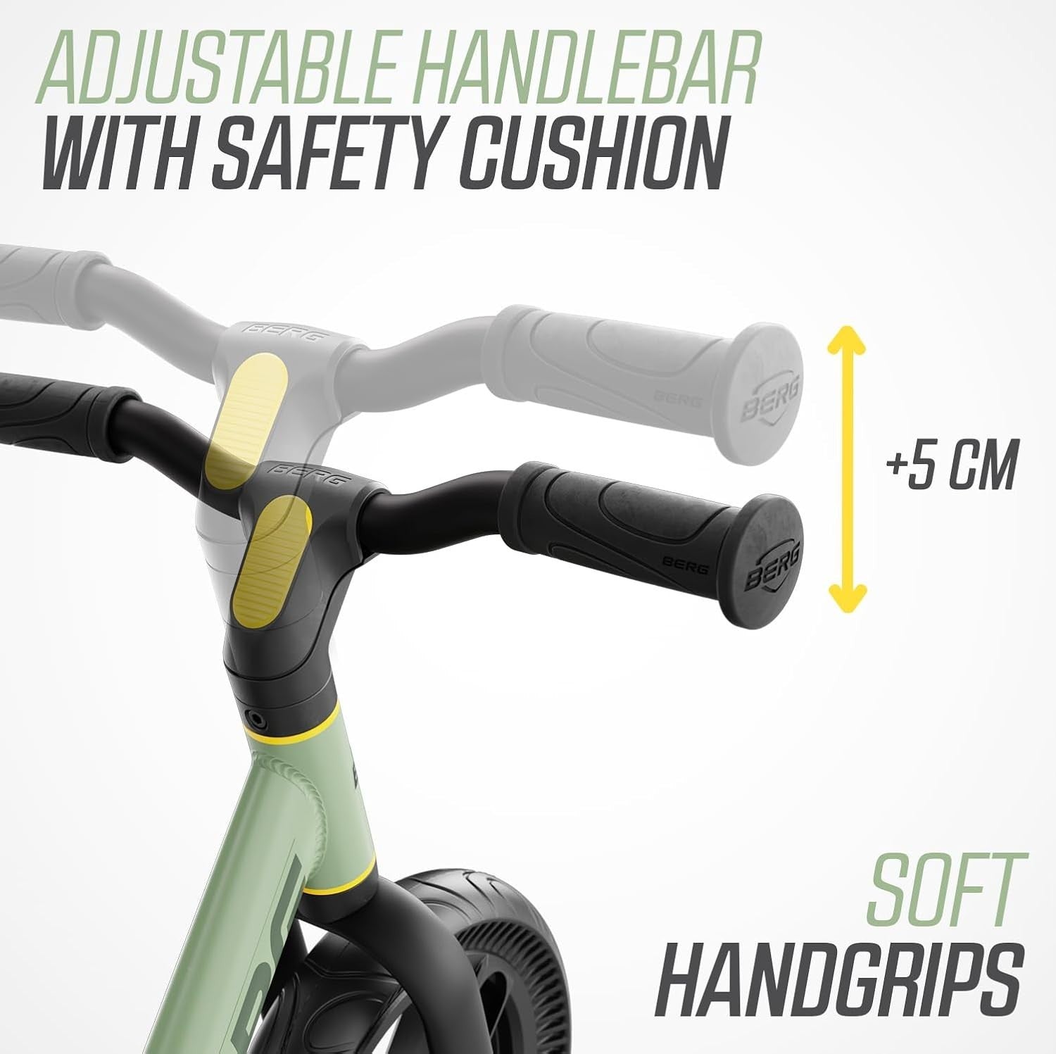 10 Inch Balance Bike Kids Adjustable Seat EVA Tires Lightweight Age 2+