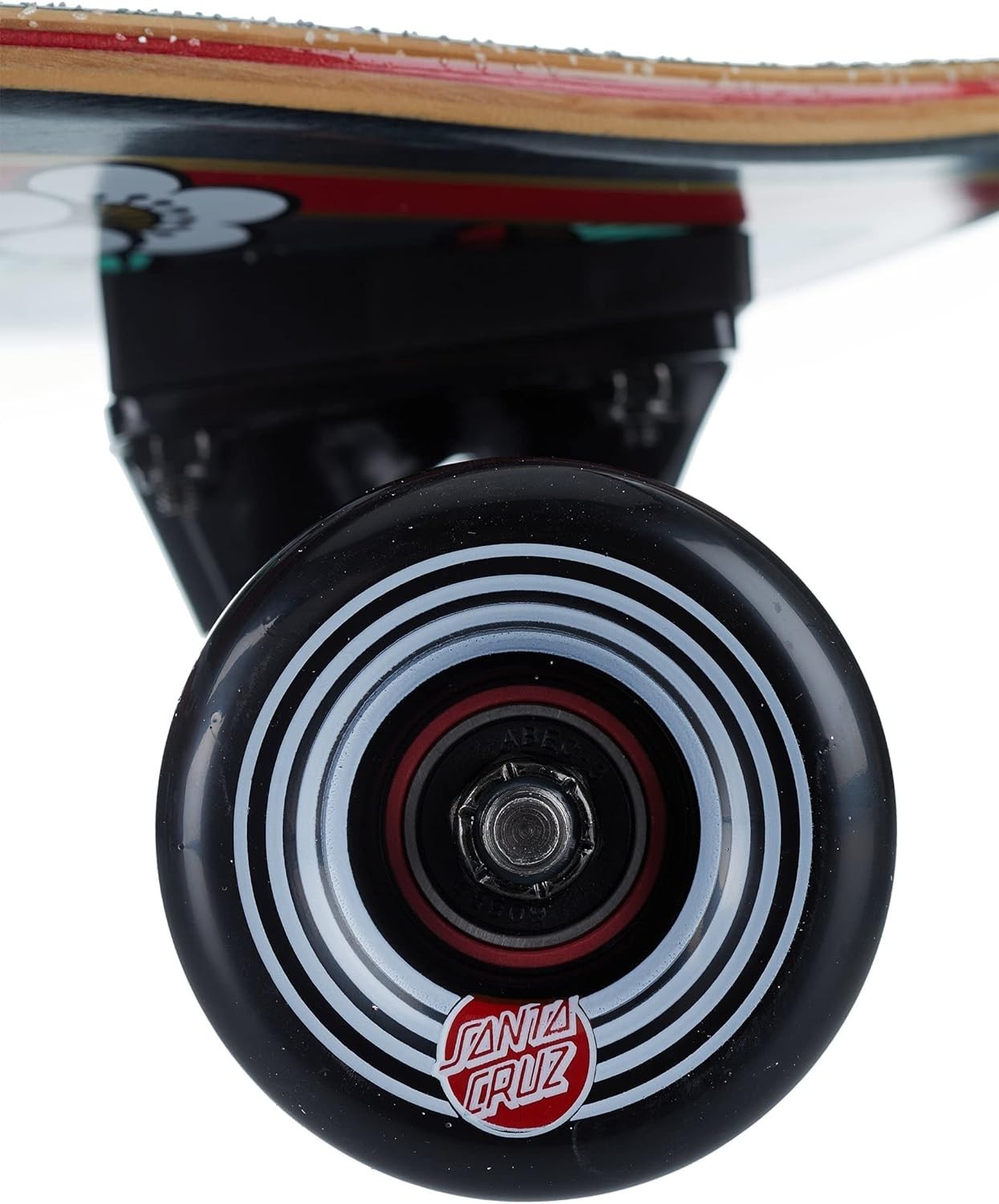 27.7in Cruiser Skateboard Complete Maple Deck Retro Surf Style