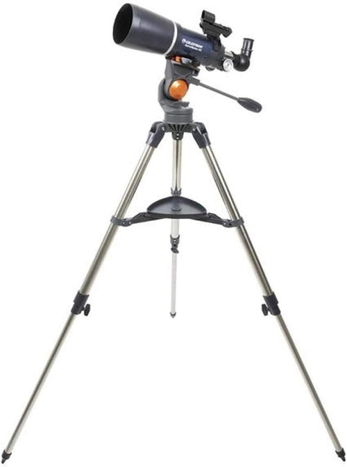 80mm AstroMaster 80AZ Refractor Telescope – Manual Alt-Azimuth, Portable Kit