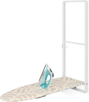 Over Door Folding Ironing Board White 36x12in Hanging Space Saving