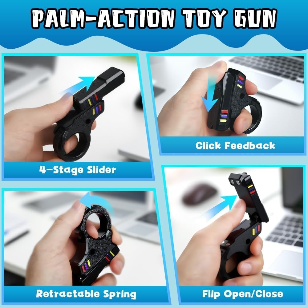 5PC Fidget Toy Set Sensory Stress Relief Cube Spinner Desk Gift