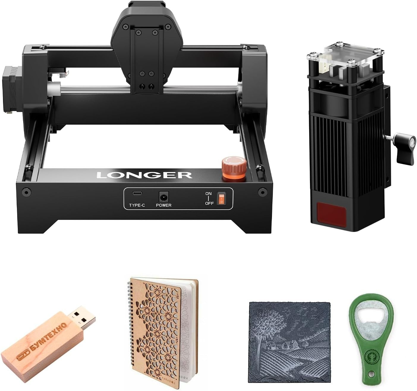 Mini Laser Engraver CNC 5.5W High Speed Wood Acrylic Metal Cutting Machine