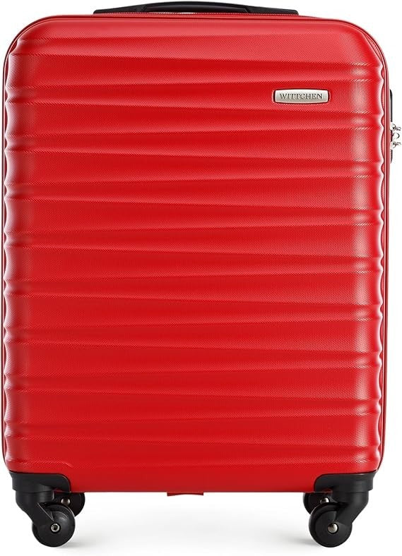 Cabin Carry On Suitcase Lightweight 4 Wheel Hard Case Lock