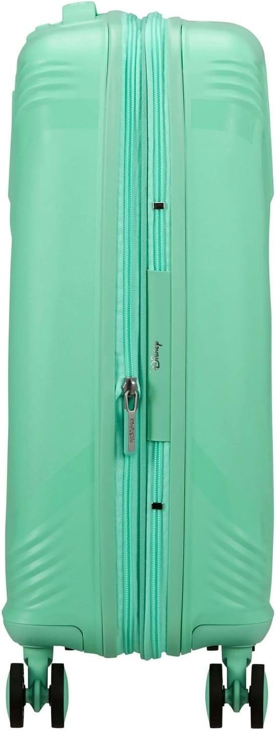 Cabin Hard Shell Suitcase Expandable 55cm TSA Lock Spinner Wheels Mint