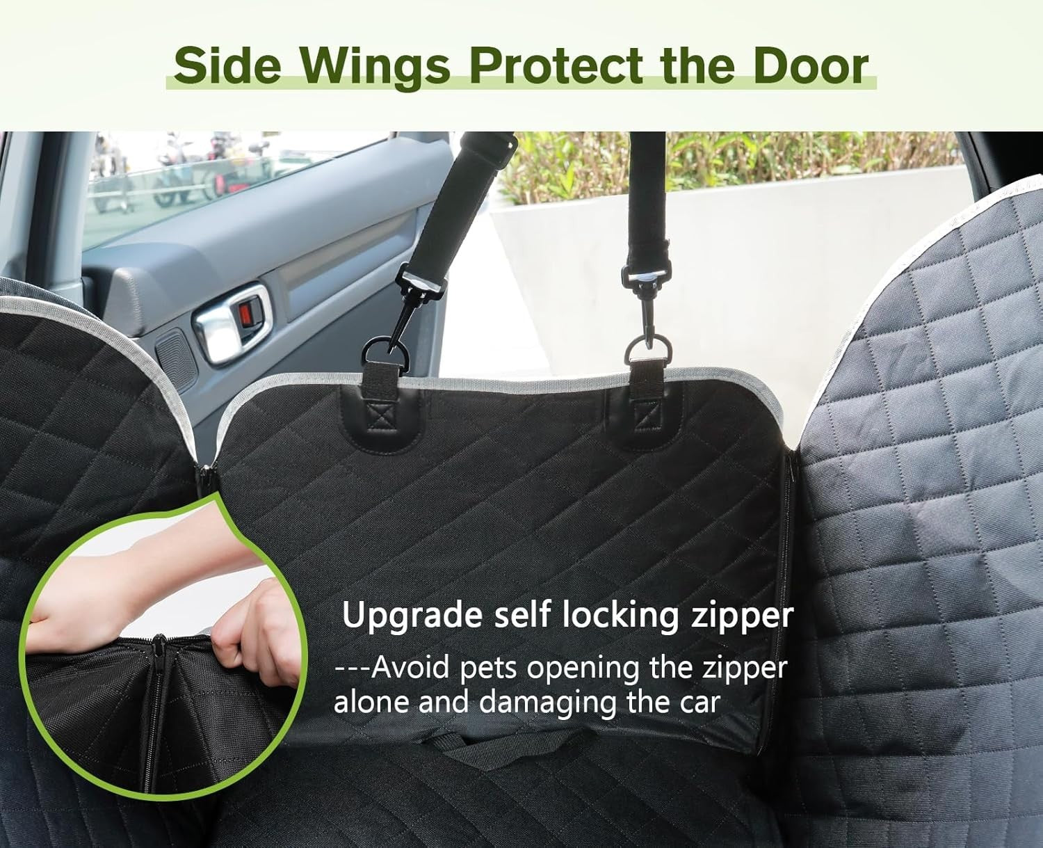 Waterproof Dog Car Seat Cover Hammock Non Slip SUV Truck Protector