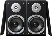 Bookshelf Passive Speakers 140W Surround Sound HiFi 2-Way Home Audio Black