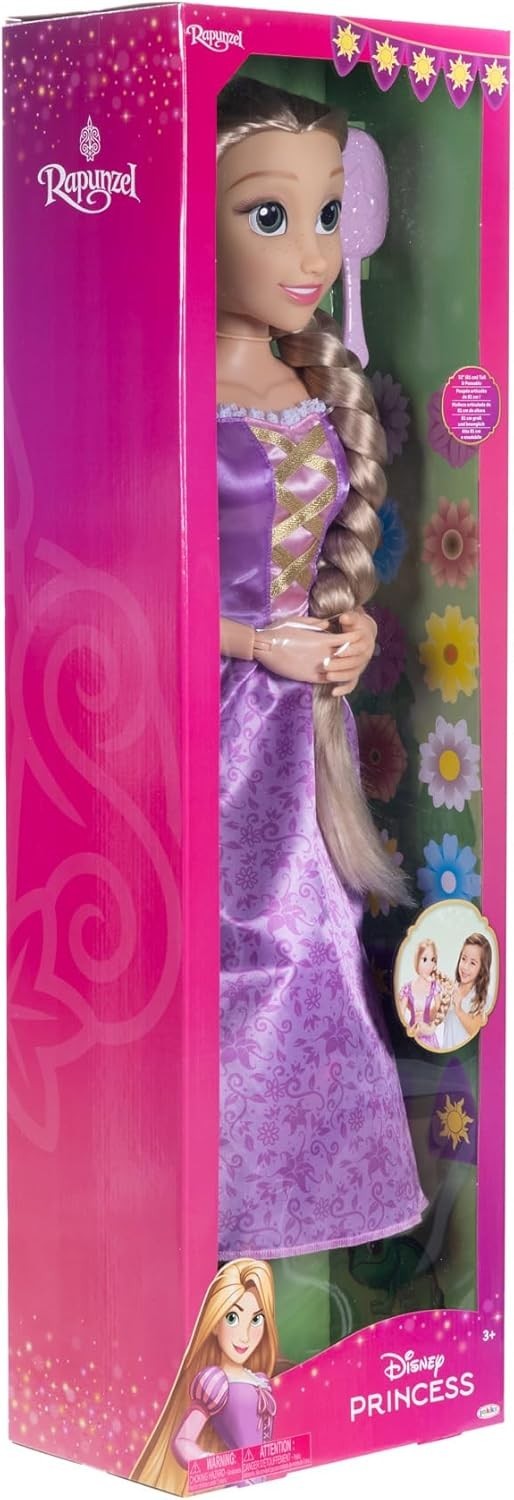 32in Princess Doll My Size Articulated Long Braided Hair Toy Gift