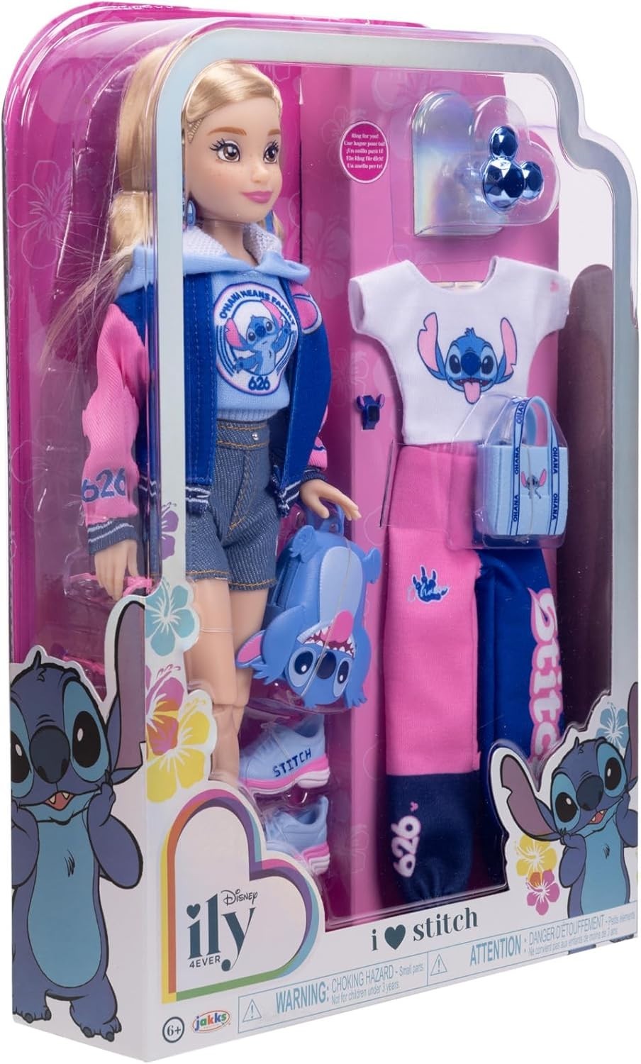 30cm Poseable Fashion Doll Varsity Jacket 2 Outfits Accessories Gift