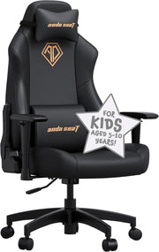 Kids Gaming Chair Reclining Ergonomic Desk Seat w/ Lumbar Pillow