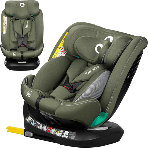 360° Swivel ISOFIX i-Size Baby Seat 0–12 Years Rear & Forward Facing