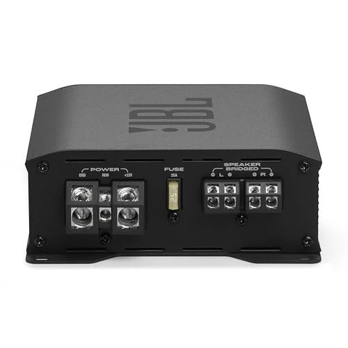 800W 2-Channel Class-D Car Amplifier GT80021 Compact 12V