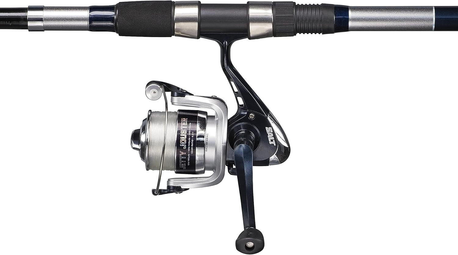Sea Fishing Rod & Reel Combo – 2.4m Inshore/Jetty Spinning Kit with Lures