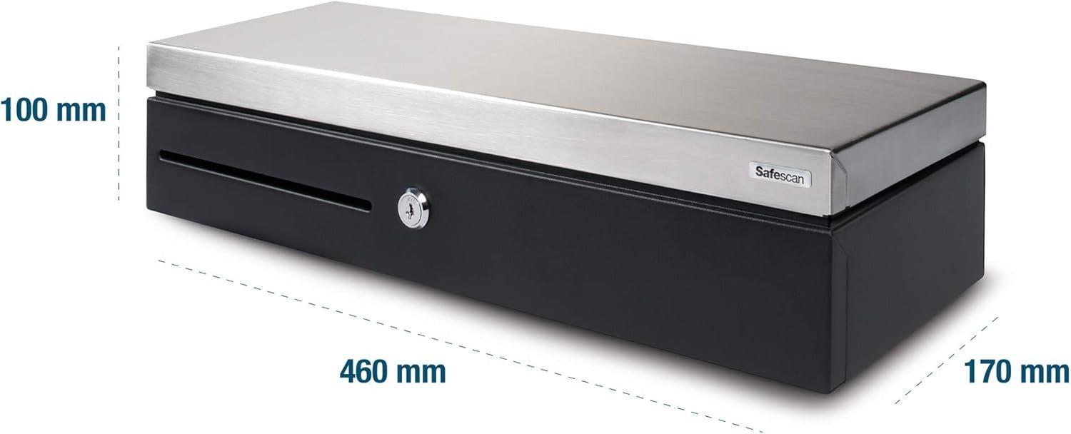Locking Cash Drawer 6 Note 8 Coin Till POS Cash Register Tray