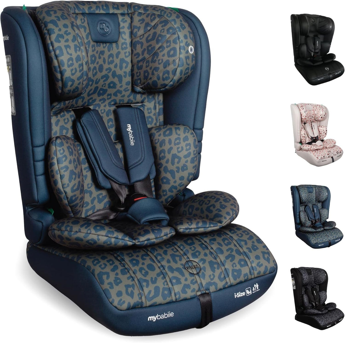 i-Size R129 Toddler Booster Car Seat 5-Point Harness 76–150cm