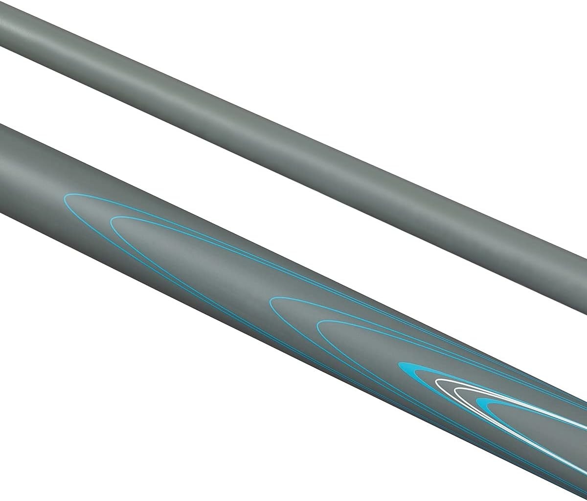 57" Fibreglass Snooker Pool Cue 2 Piece 10mm Tip Brass Joint 18oz 19oz