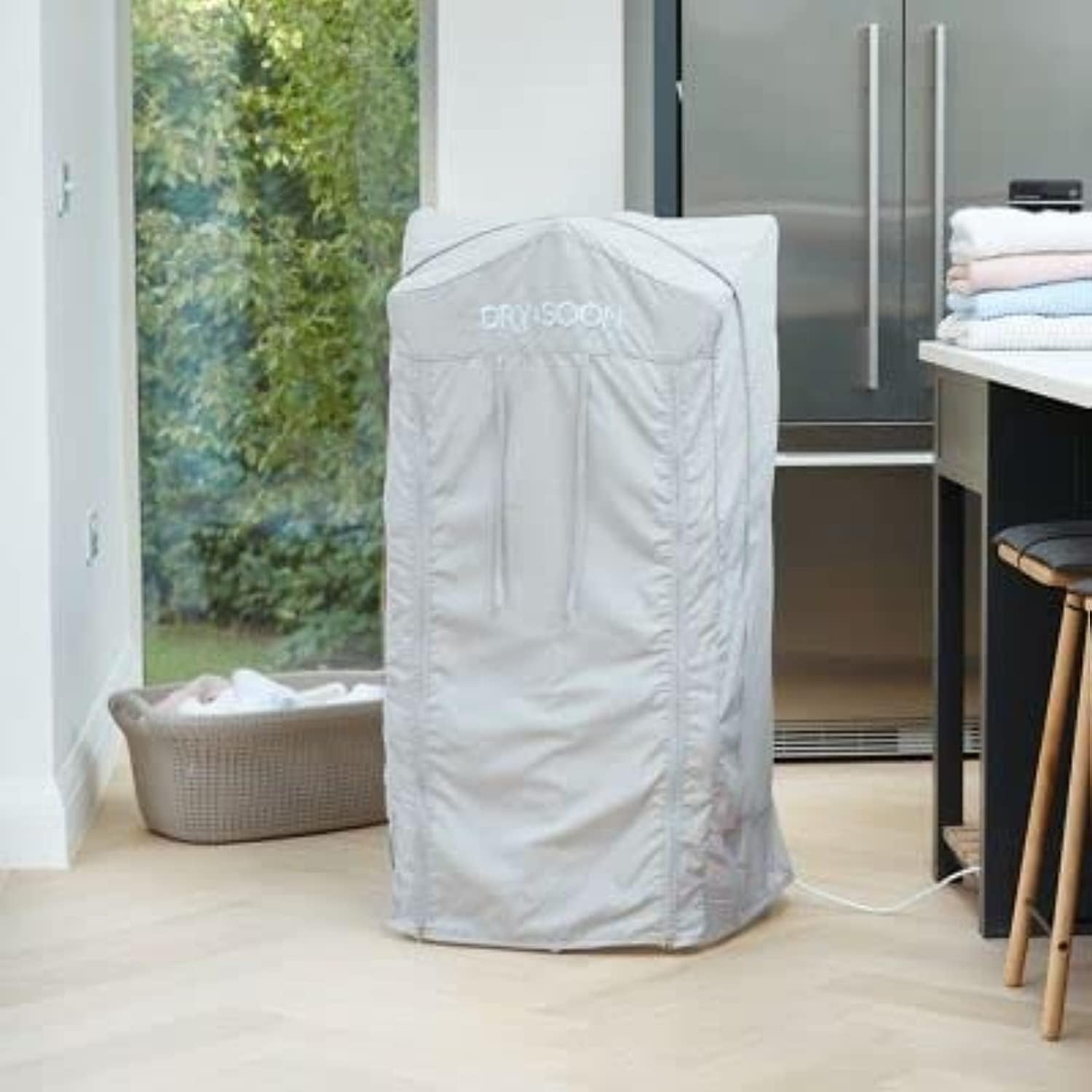 Mini Electric Heated Clothes Airer 3 Tier Folding Indoor Drying Rack