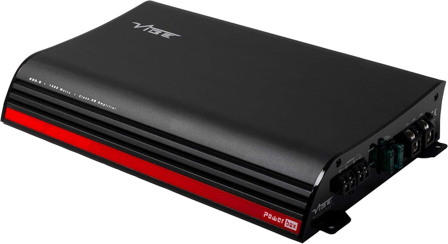 Powerbox 2-Channel Car Amplifier 1400W Bridgeable 12V Stereo Audio