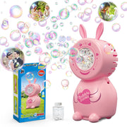 Bunny Bubble Machine 8000 Bubbles Pink Easter Toy