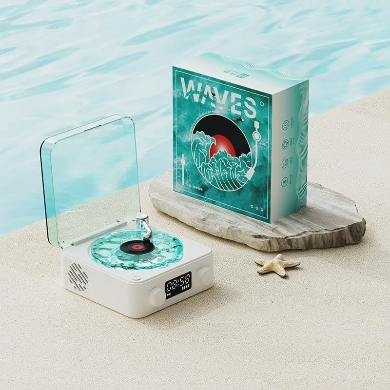 White Noise Machine Portable Speaker Aid Nature Sounds Breathing Light