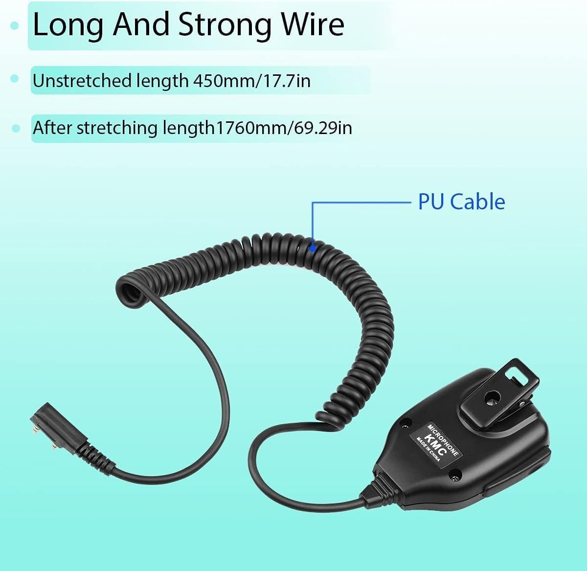 Long Range Dual Band Walkie Talkie 128CH VOX FM LCD Mic Radio