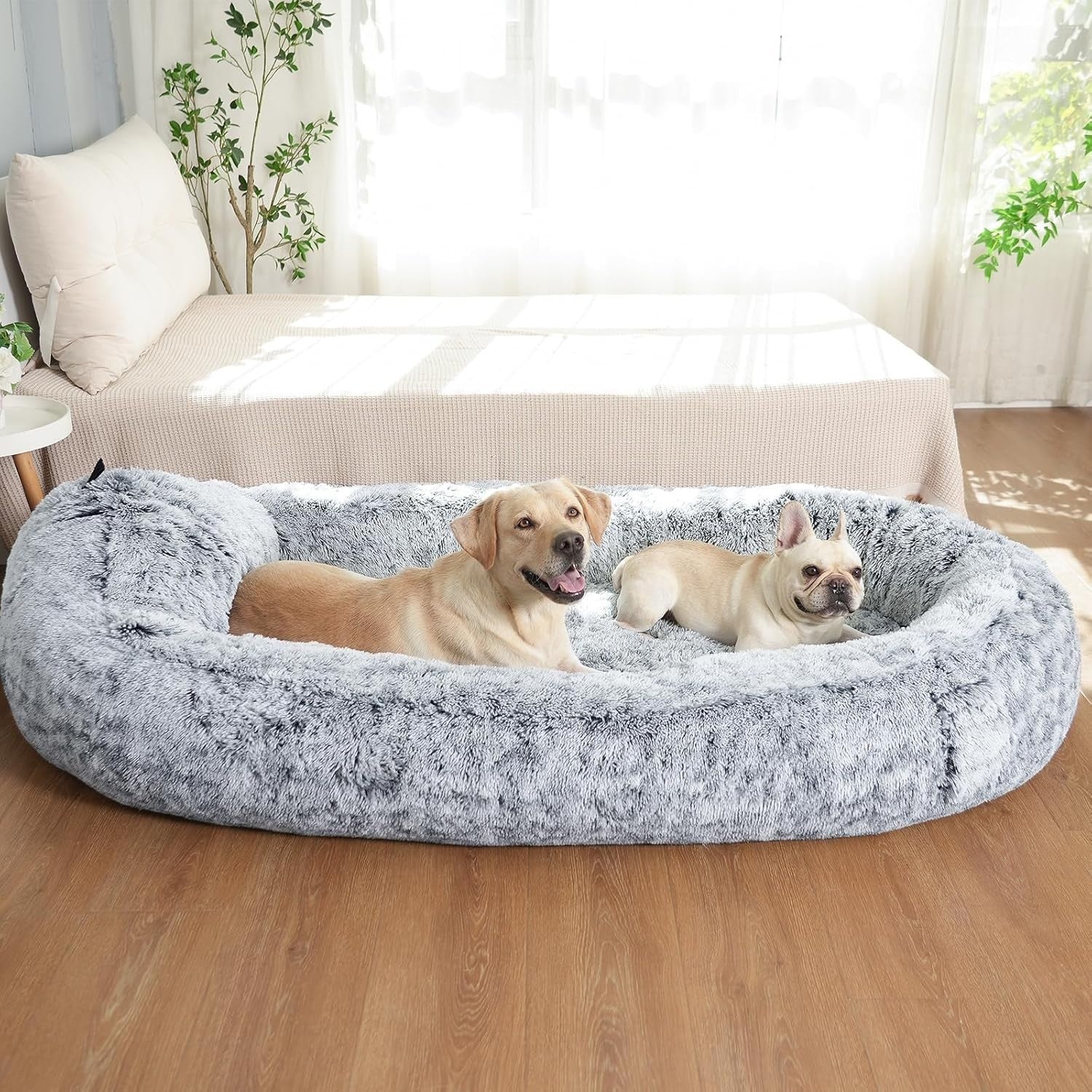 Human Dog Bed 180x115x45cm Giant Memory Foam Washable