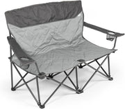Portable Folding Camping Chair with Cup Holder, Padded Seat, Lightweight