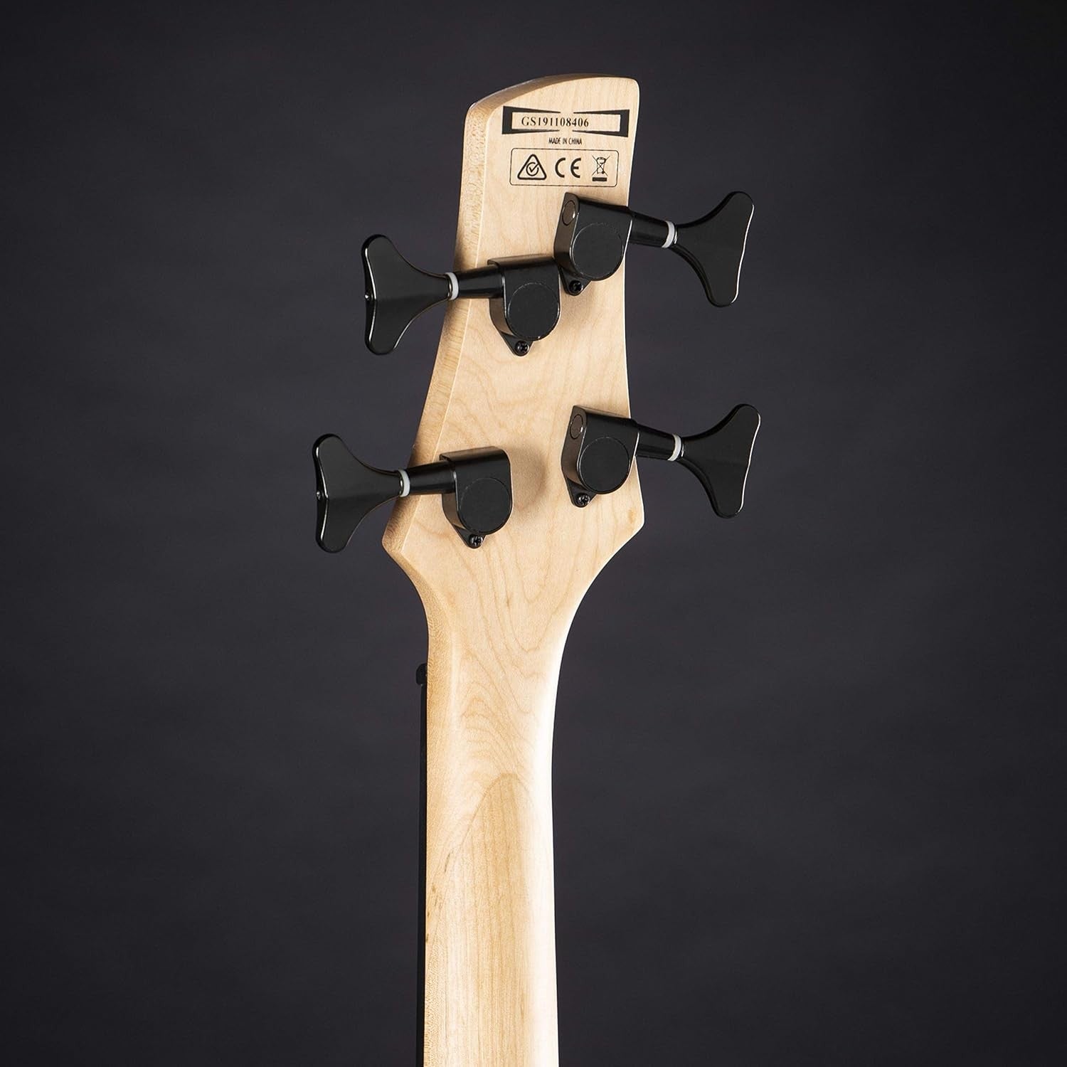 3/4 Short Scale Electric Bass Guitar Walnut Finish