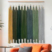 Large Macrame Wall Hanging Beaded Tassel Boho Handmade Wall Decor