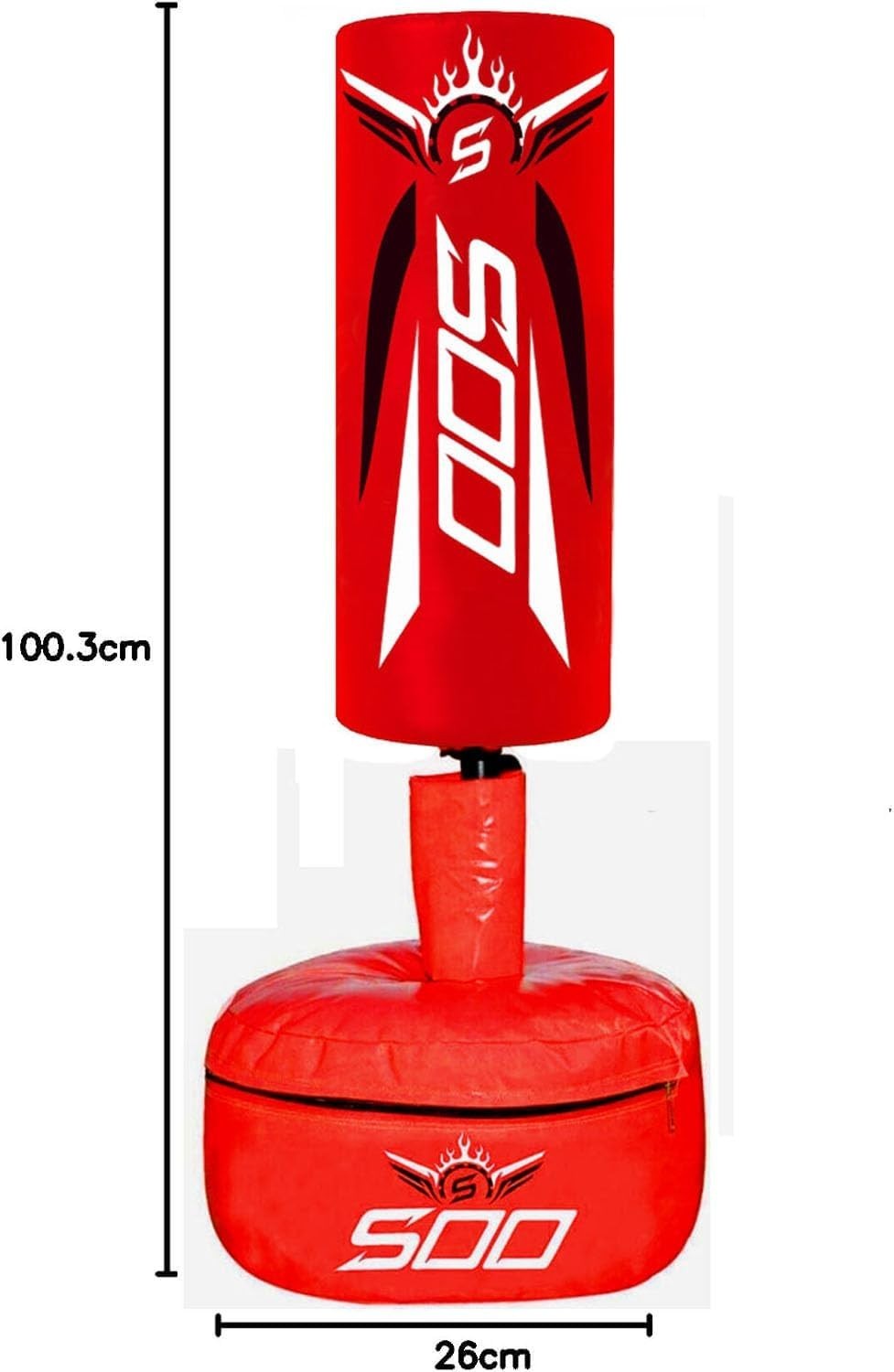 Kids Adjustable Boxing Bag 3ft–4ft Junior MMA Karate Training Set