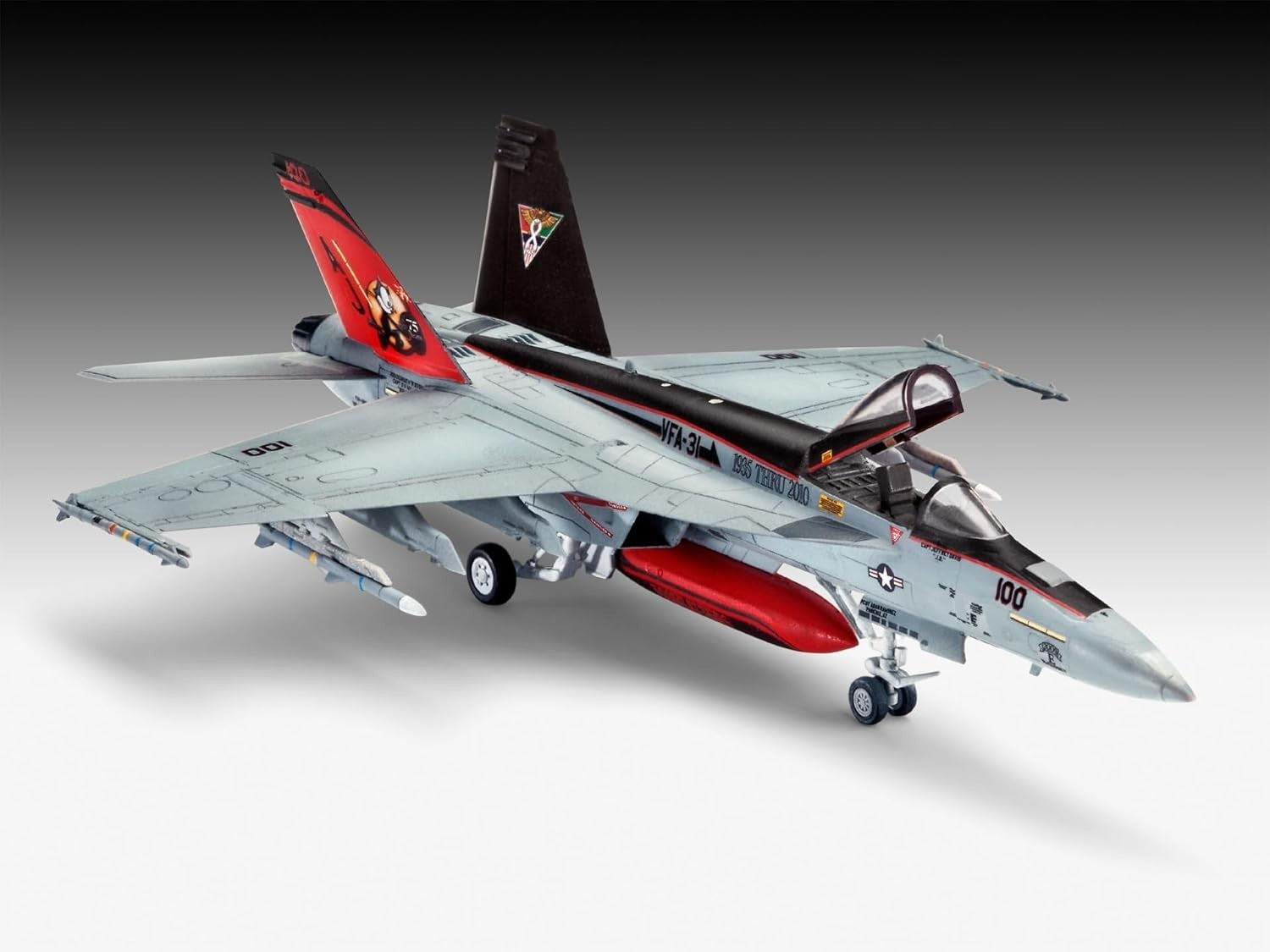 1:144 F/A-18E Super Hornet Jet Model Kit – Military Aircraft Gift Build Set