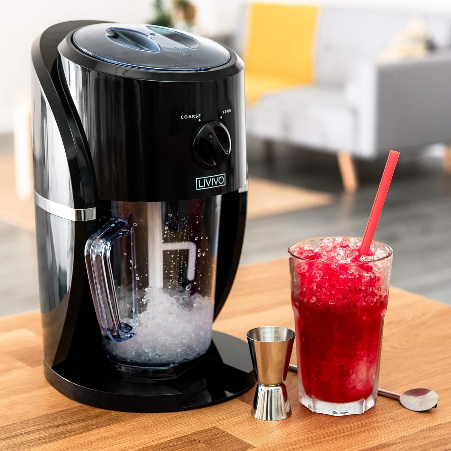 Electric Ice Crusher Slush Maker Snow Cone Smoothie Blender BPA Free